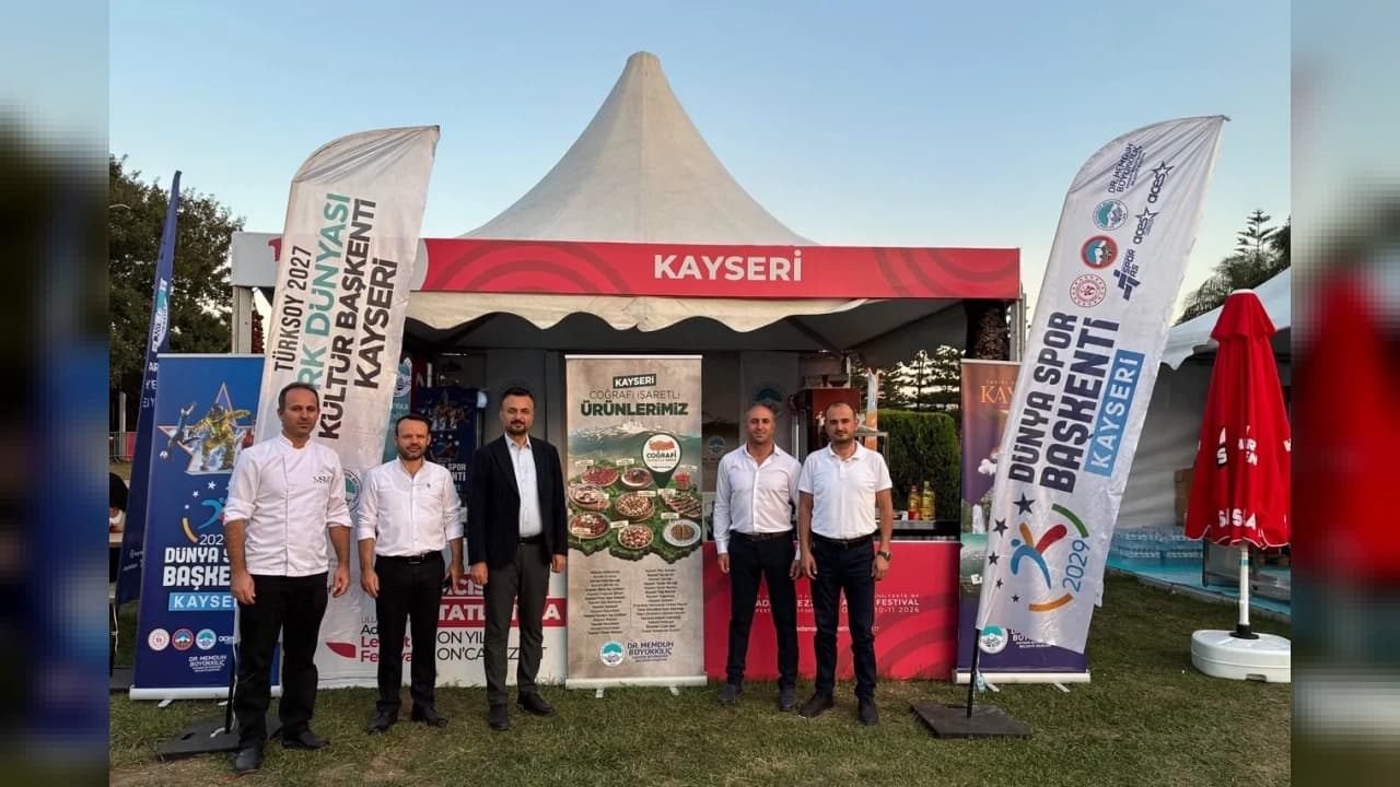 Kayseri 10. Adana Lezzet Festivali'nde Tanıtılıyor