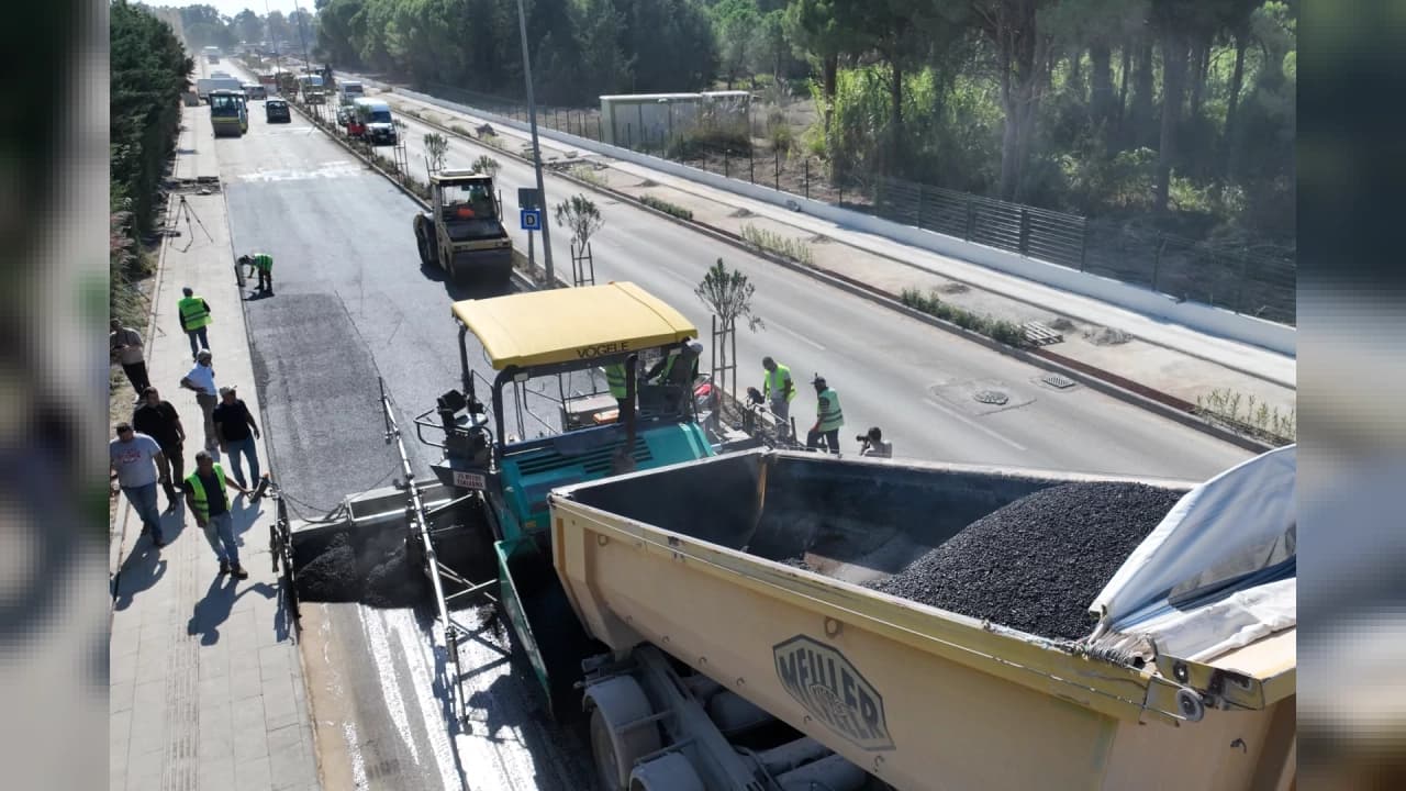 Antalya'da COP31 hazırlıkları kapsamında Yaşar Sobutay Bulvarı yenileniyor