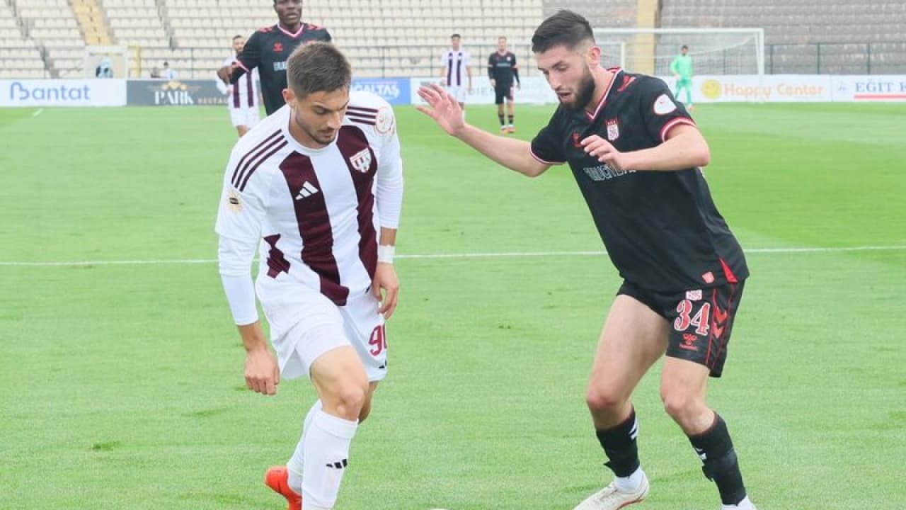 Bandırmaspor ile Sivasspor 1-1 berabere kaldı