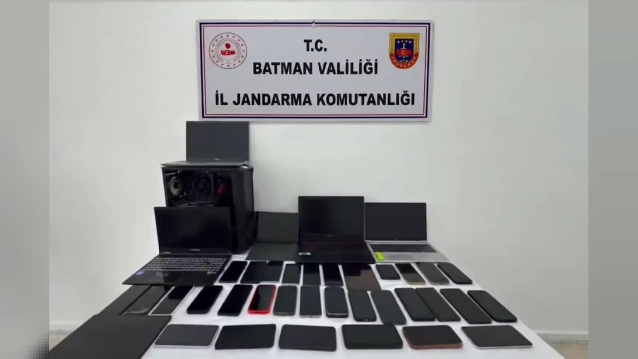 Batman merkezli 13 ilde yasa dışı bahis operasyonunda 102 şüpheli yakalandı