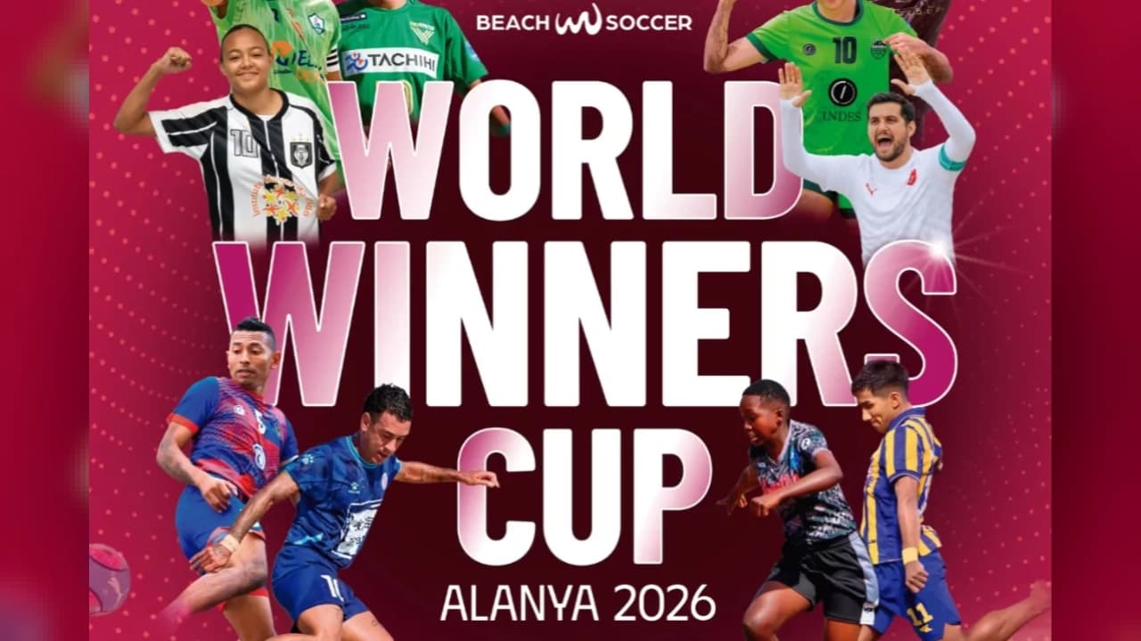 Beach Soccer World Winners Cup Alanya'da Başlıyor