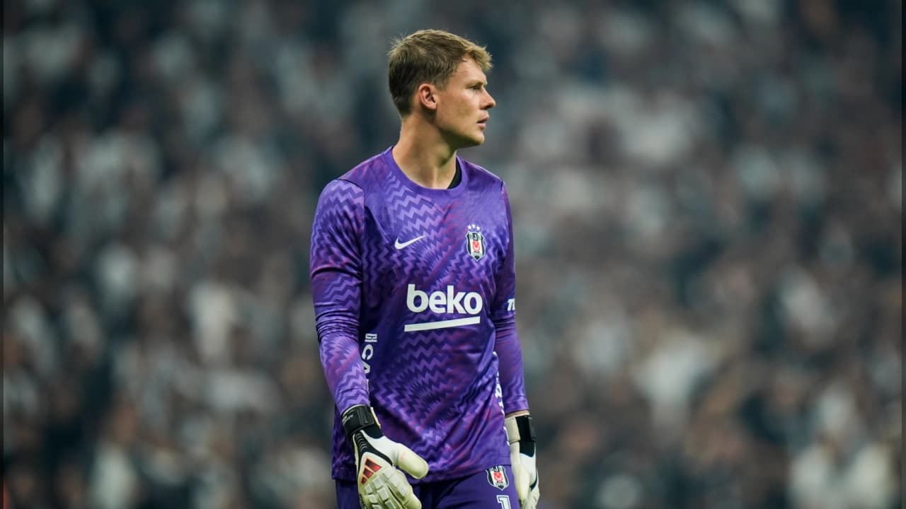 Beşiktaş'ın kalecisi Nübel Türkçe öğrenmeye başladı