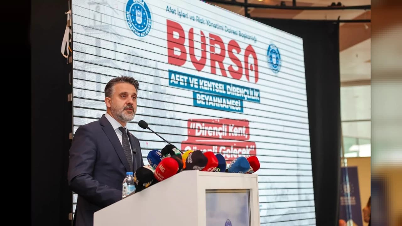 Bursa'da "Afet Anayasası" niteliğindeki beyanname imzalandı