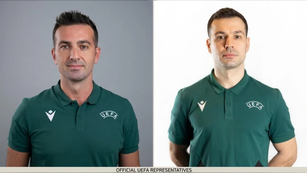 FIFA kokartlı hakemler Cihan Aydın ve Kadir Sağlam'a UEFA'dan görev