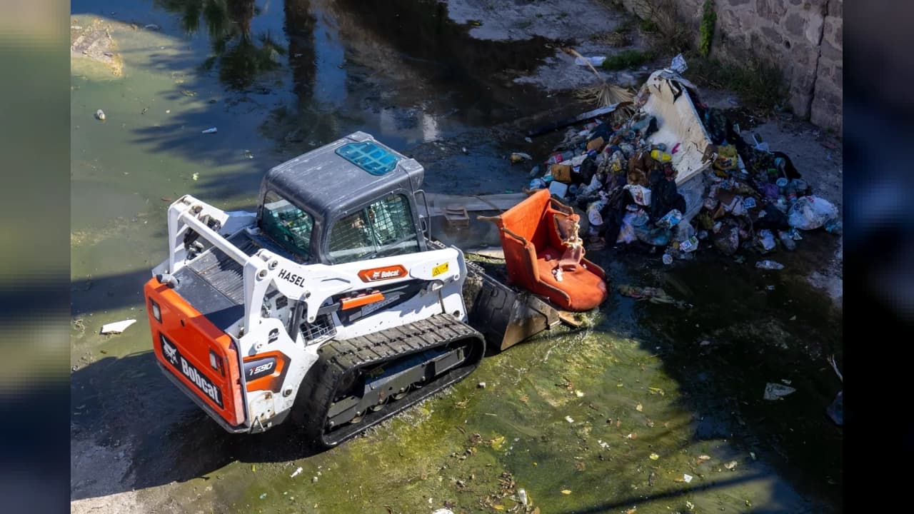İzmir'de kış öncesi derelerde temizlik mesaisi