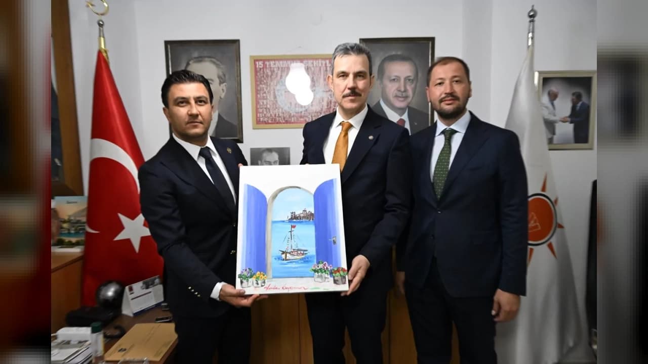 AK Parti Bölge Koordinatörü Esgin'den Bodrum Teşkilatına Ziyaret