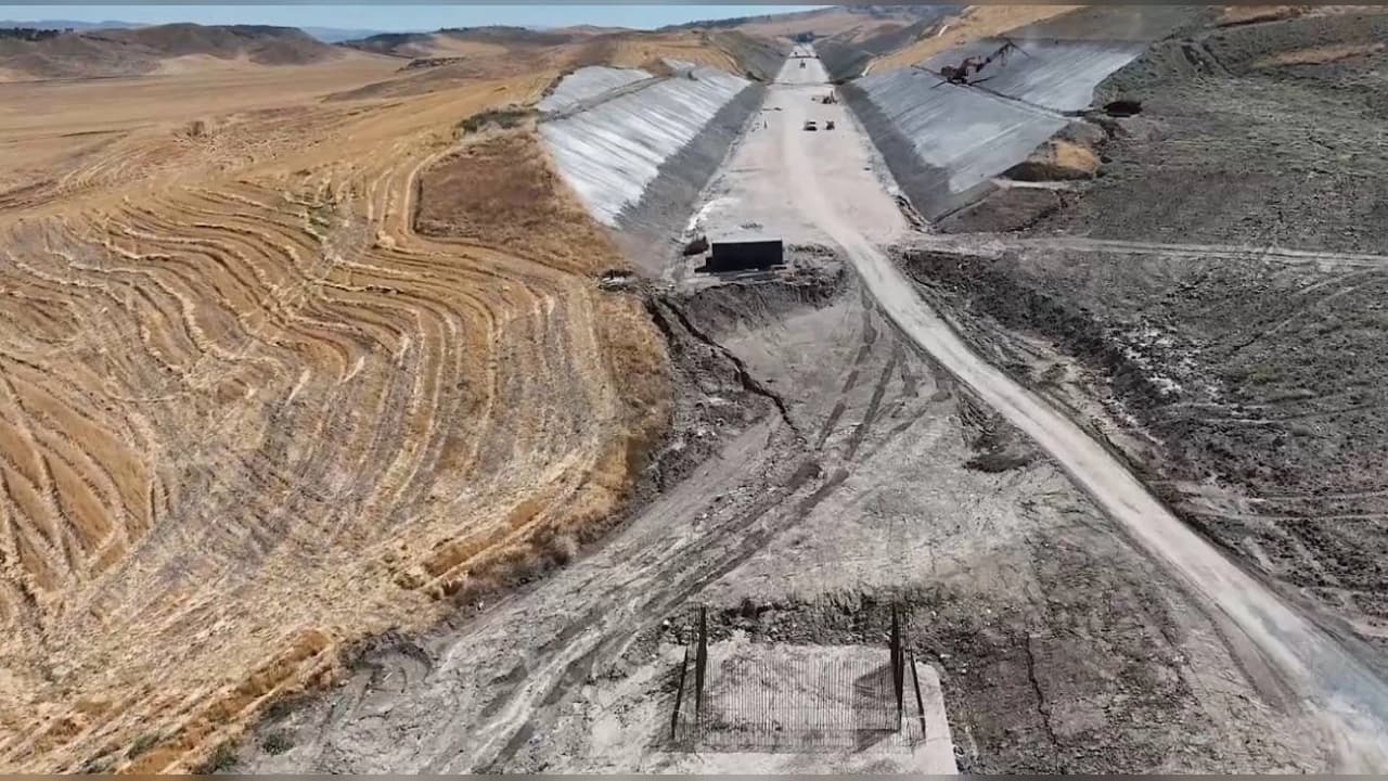 Ankara-Samsun Hızlı Tren Hattı'nın Delice-Çorum kesiminde çalışmalar sürüyor