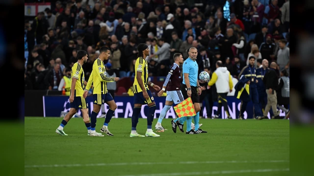 Fenerbahçe Şampiyonlar Ligi'nde Aston Villa'ya 6-0 Mağlup Oldu