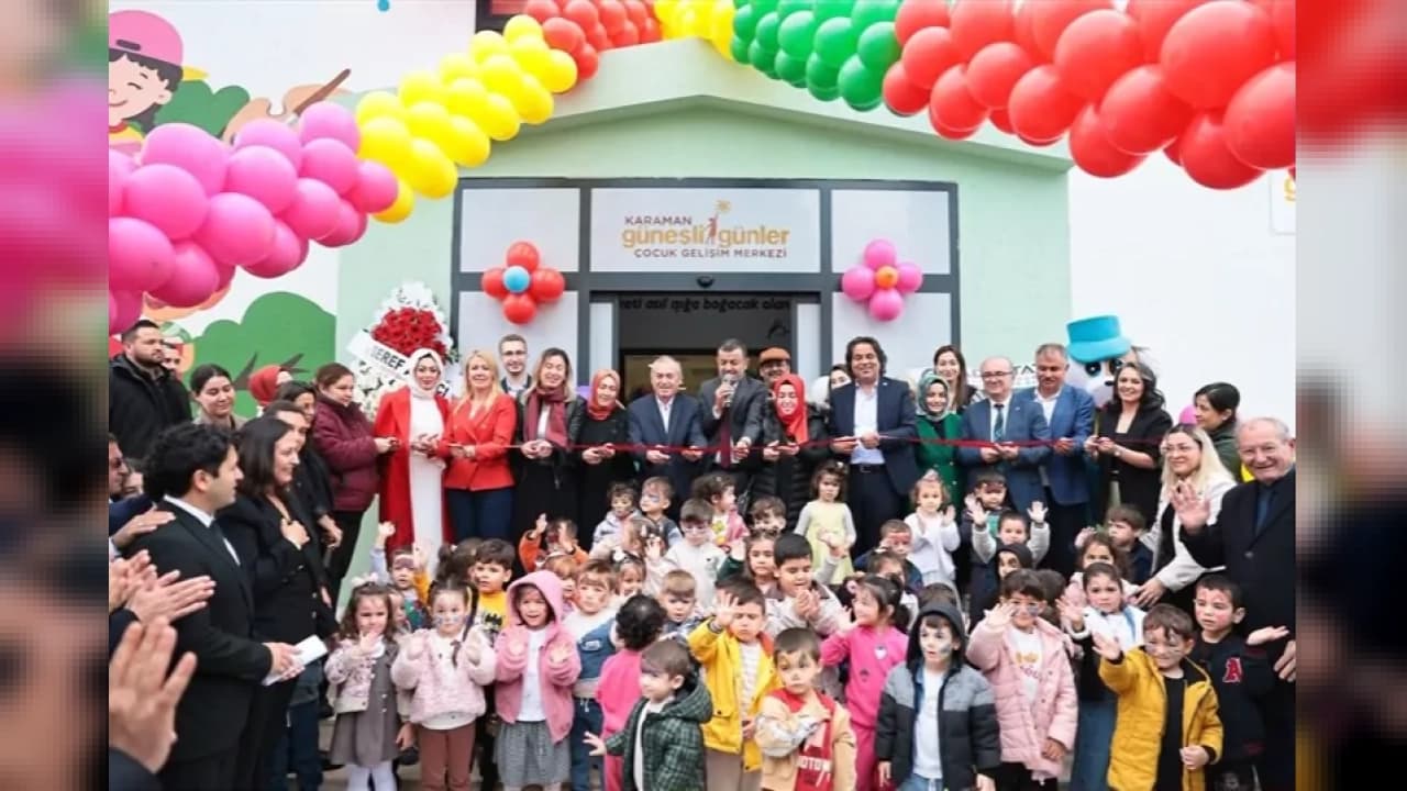 Denizli'de 220 öğrenci kapasiteli çocuk gelişim merkezi açıldı