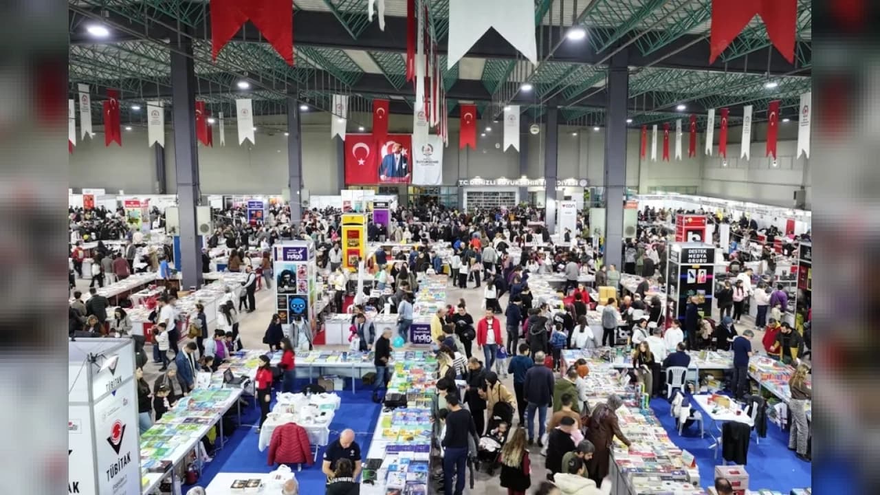 Denizli TÜYAP Kitap Fuarı 17 Ekim'de kapılarını açıyor