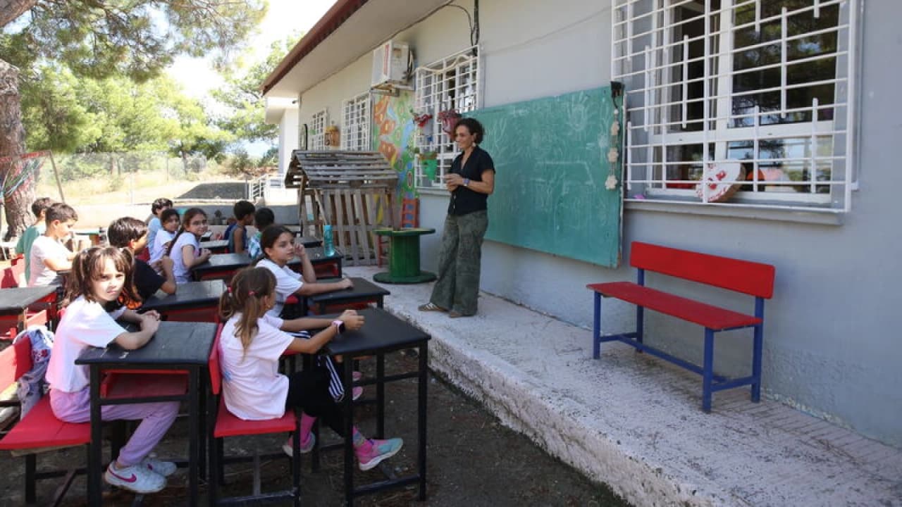 Hatay'da orman okulu öğrencileri doğayla buluşturuyor