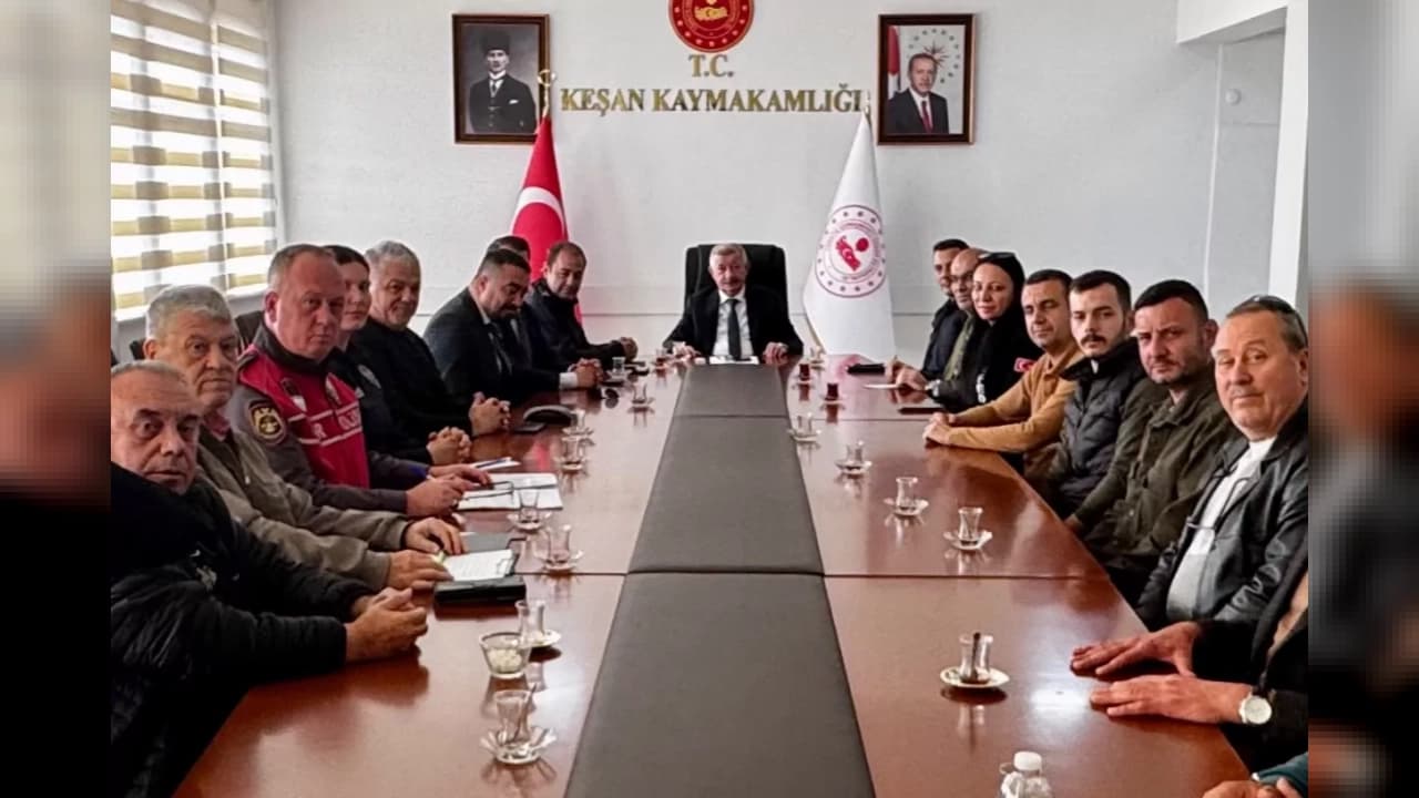 Keşan'da İlçe Spor Güvenlik Kurulu toplandı