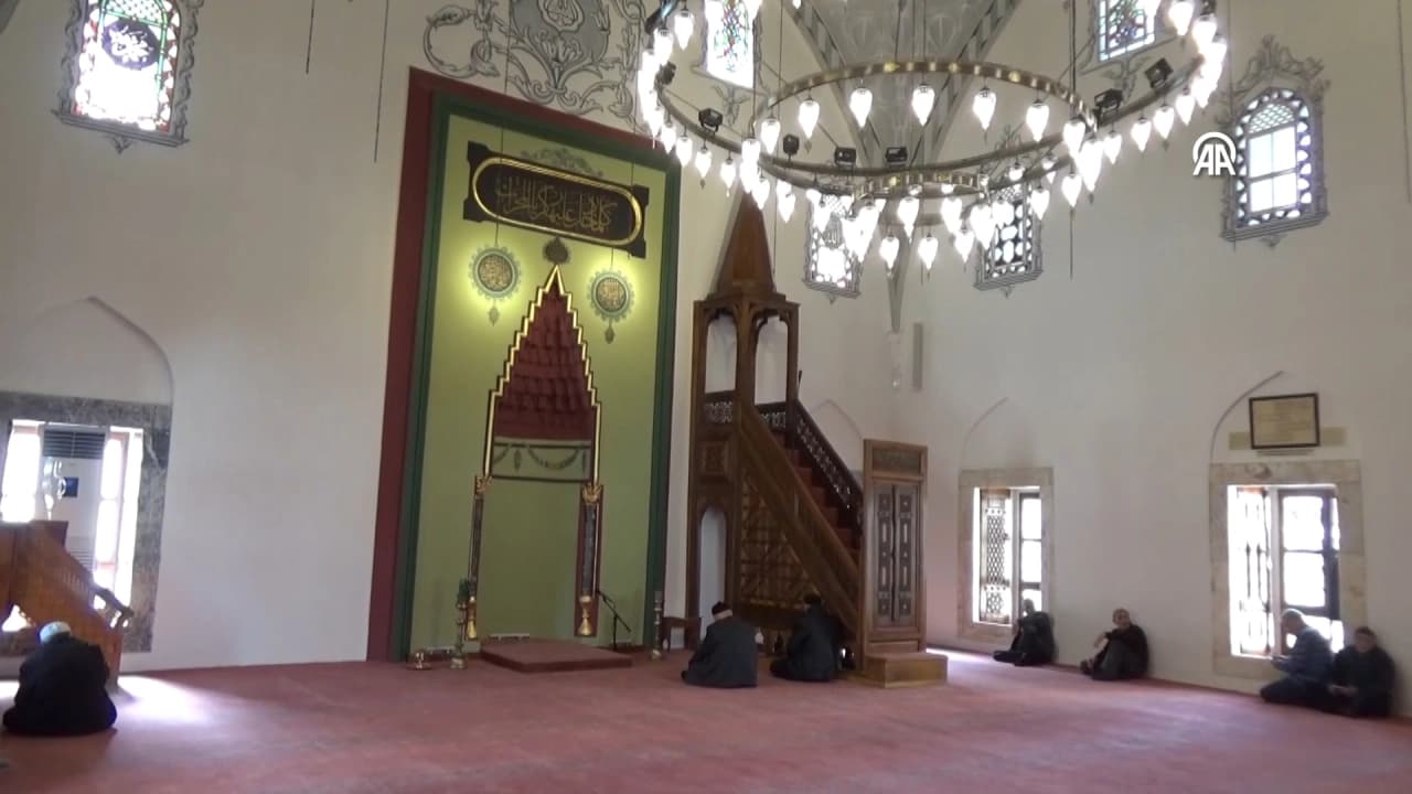 Tokat'ta restore edilen tarihi Gülbahar Hatun Camisi ibadete açıldı
