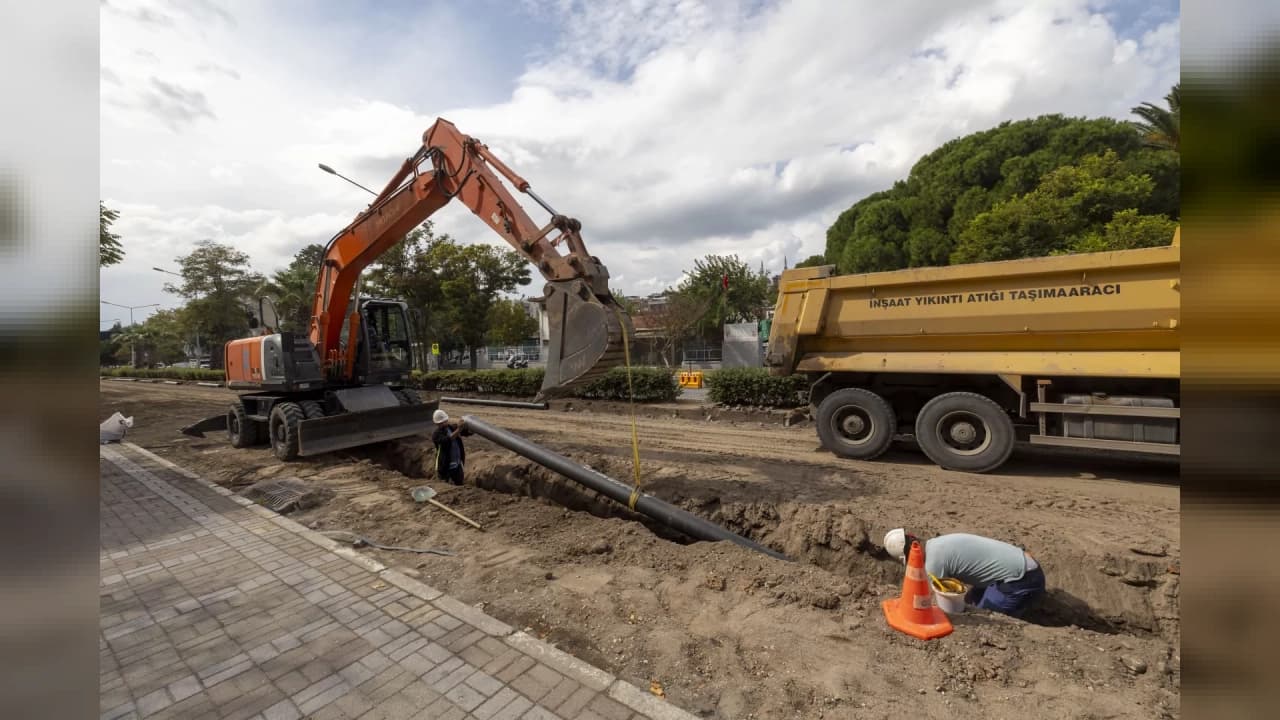 Bergama'da 22 Milyon Liralık Altyapı Yatırımında Sona Gelindi