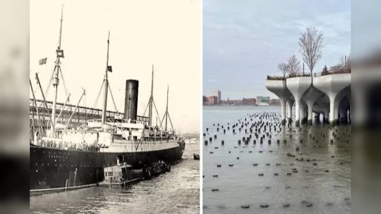 New York'un gözde parkı Little Island'ın 114 yıllık Titanic geçmişi