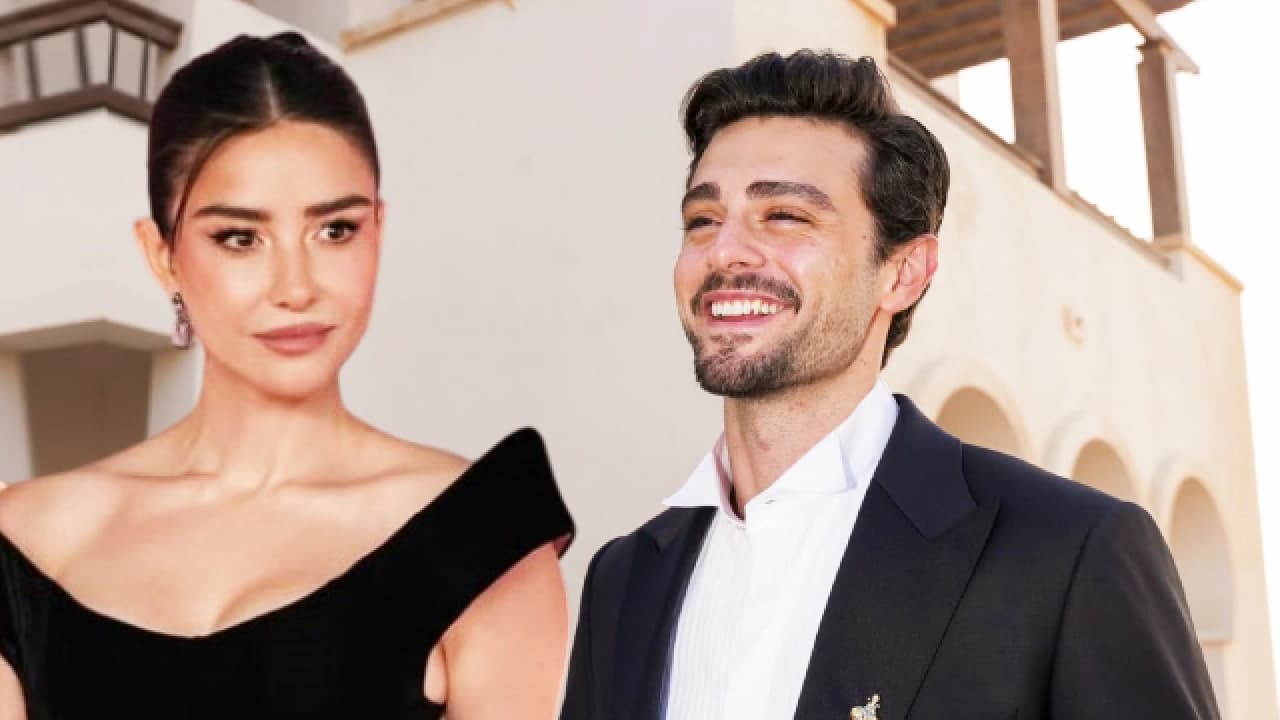 Özge Gürel ve Yiğit Koçak El Gouna Film Festivali'ne katıldı