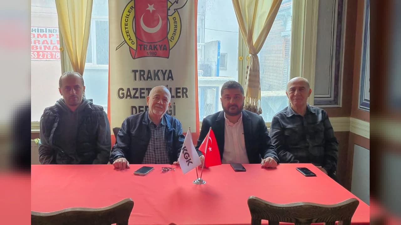 CHP'li Yazgan'dan Trakya Gazeteciler Derneği'ne ziyaret