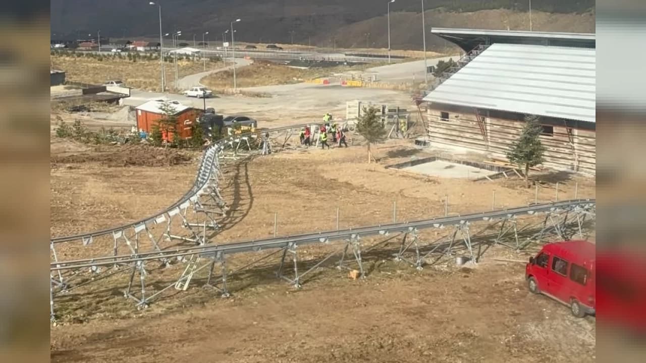 Erciyes'e 1.100 Metrelik Dağ Kızağı Pisti Kuruluyor