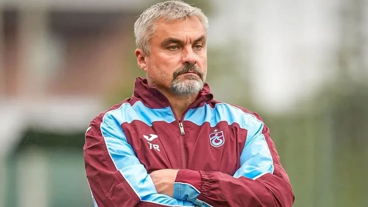 Trabzonspor teknik direktörü Thomas Reis Beşiktaş maçını bekliyor