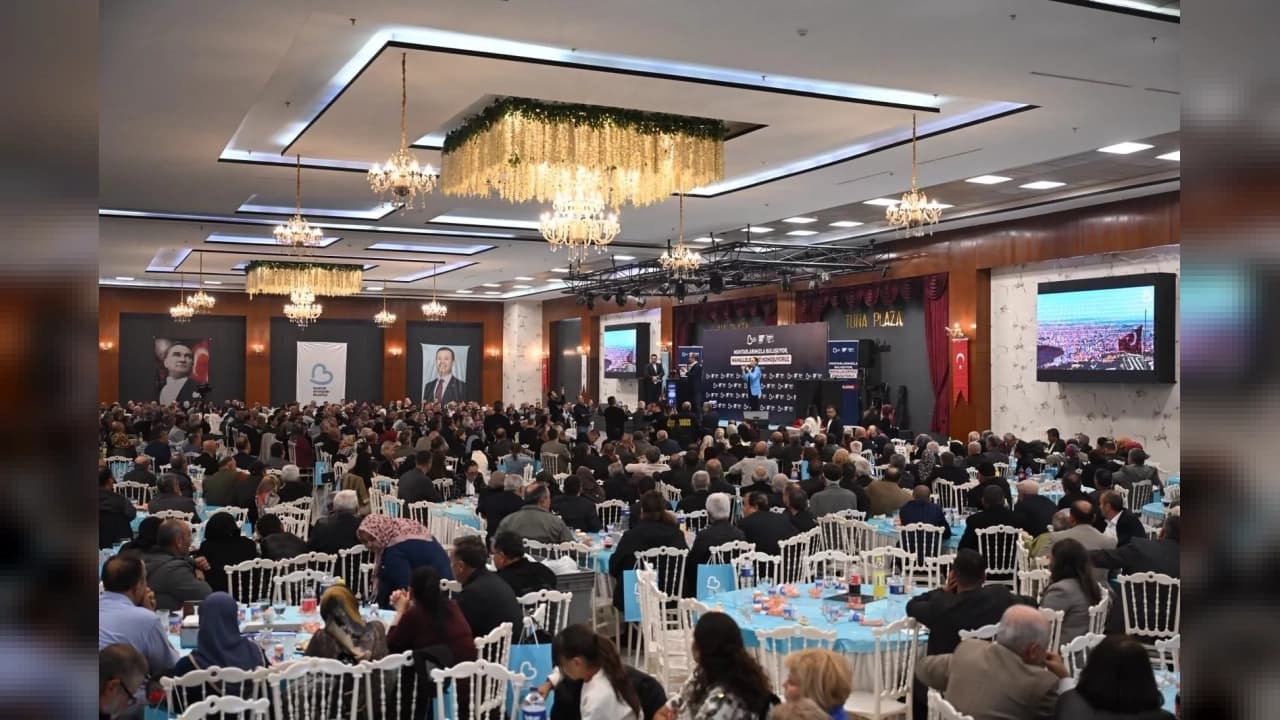 Başkan Akın Muhtarlar Günü buluşmasında muhtarlarla bir araya geldi