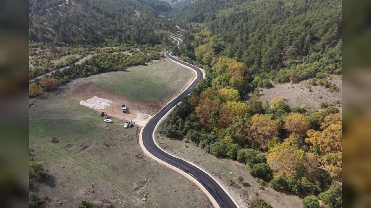Bursa Osmangazi'de 10 kilometrelik yol yenilendi
