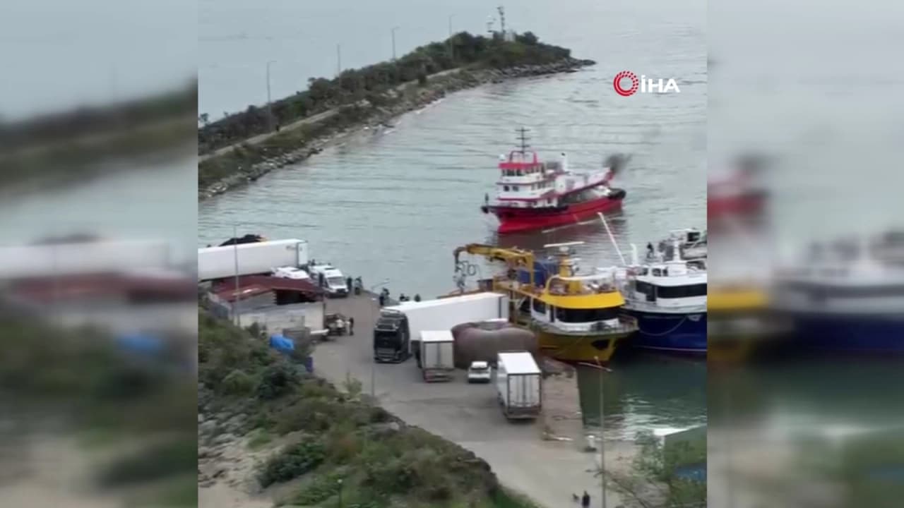 Trabzon açıklarında balıkçı teknesinde kaza: 4 yaralı