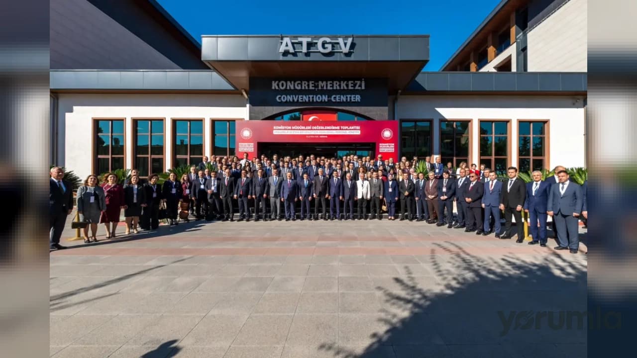 81 ilden komisyon müdürleri Antalya'daki toplantıda buluştu
