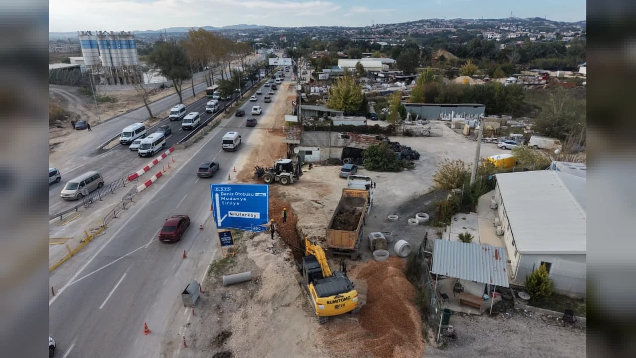 Bursa'da Altyapı Seferberliği
