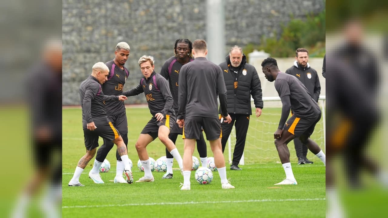 Galatasaray Lille maçı hazırlıklarını tamamladı