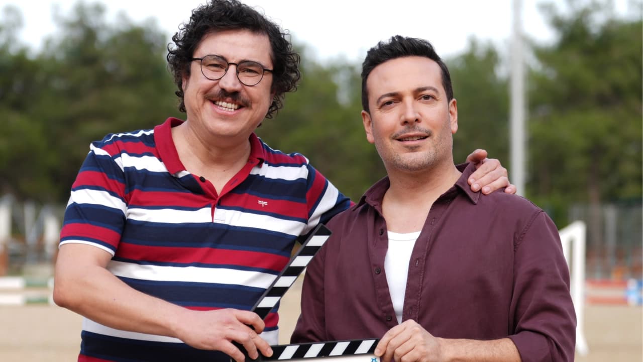 İbrahim Büyükak ve Oğuzhan Koç 'Yol Arkadaşım 3' için sete çıktı