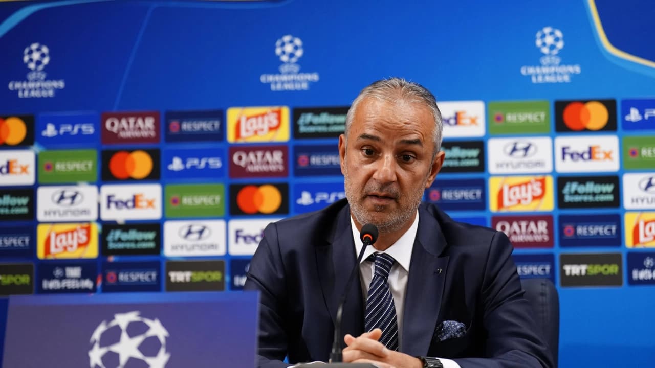 İsmail Kartal'dan Slavia Prag maçı sonrası derbi açıklaması