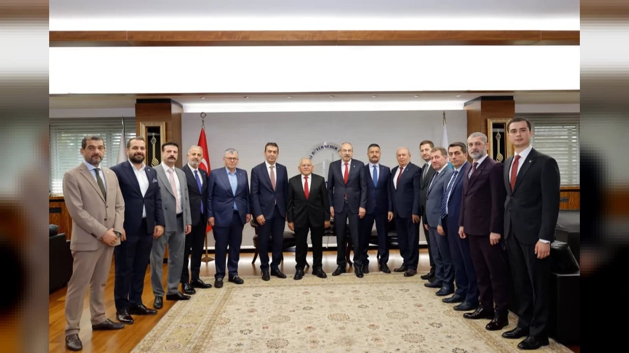 Kayseri Büyükşehir Belediye Başkanı Büyükkılıç'a Oda Başkanlarından Ziyaret