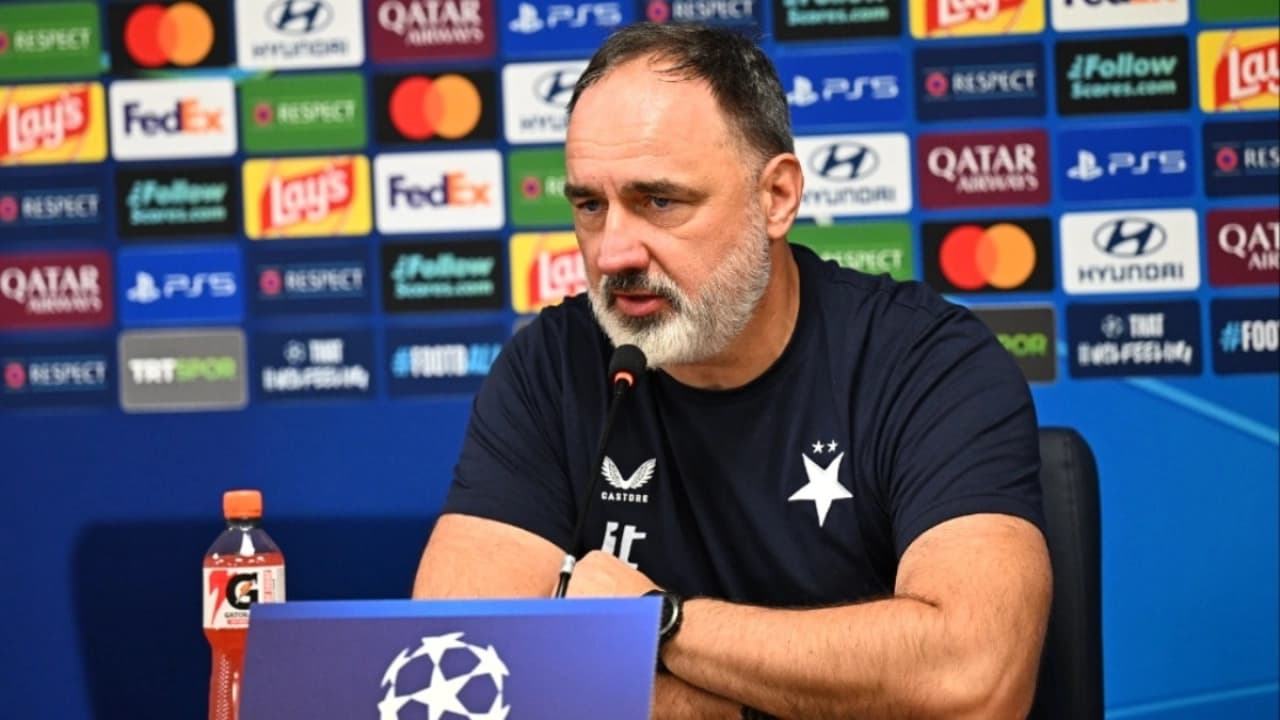 Slavia Prag Teknik Direktörü Trpisovsky'den Fenerbahçe Maçı Yorumu