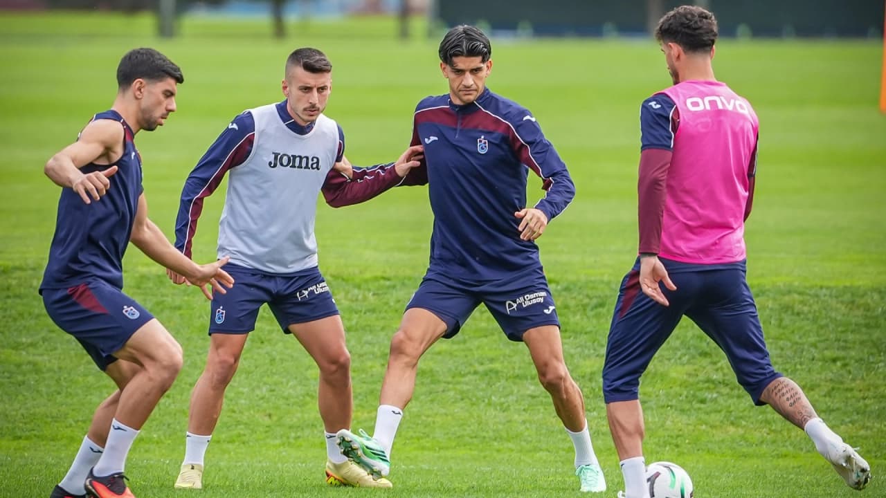 Trabzonspor Hearts Maçının Hazırlıklarına Başladı