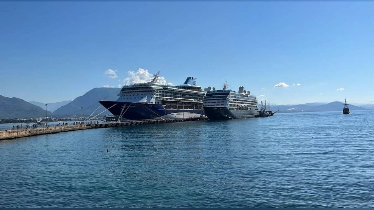 Alanya'da 2026 yılı kruvaziyer sezonunda 12 bin 876 turist ağırlandı