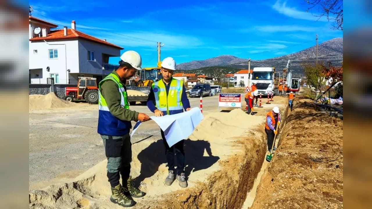 Denizli Kızılca'da 45,3 Milyon TL'lik Altyapı Projesi Tamamlandı