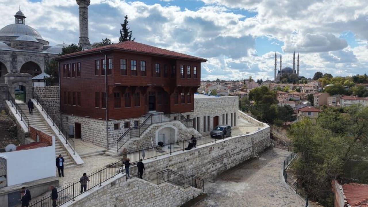Edirne Mevlevihanesi 101 yıl sonra yeniden hizmete açılıyor