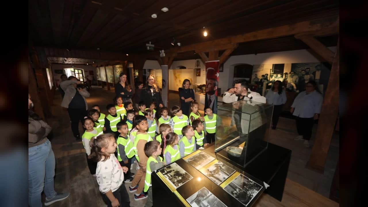 Efes Selçuk'ta Çocuklar Kültürel Miras Atölyesiyle Tarihi Keşfetti