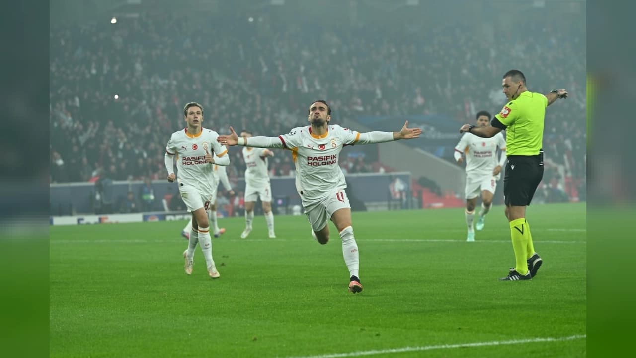 Galatasaray Lille deplasmanında 4-2 kazandı