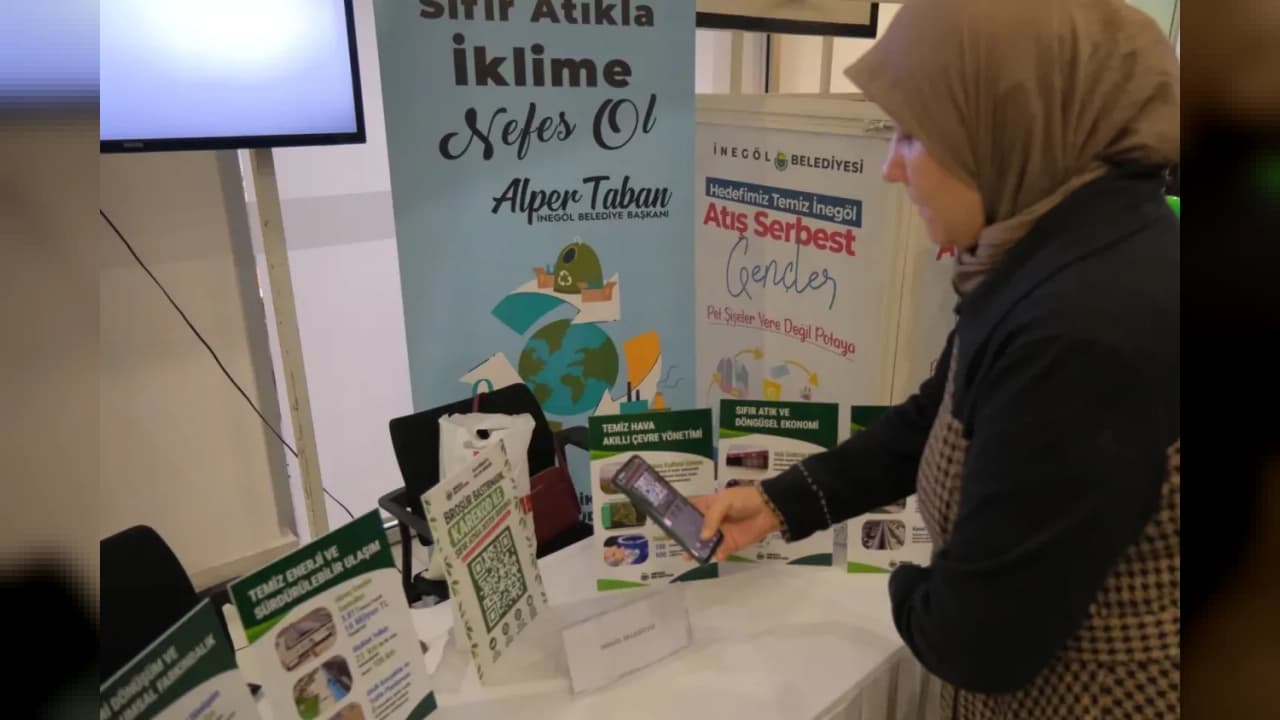 İnegöl Belediyesi sıfır atık eğitiminde çevre uygulamalarını tanıttı