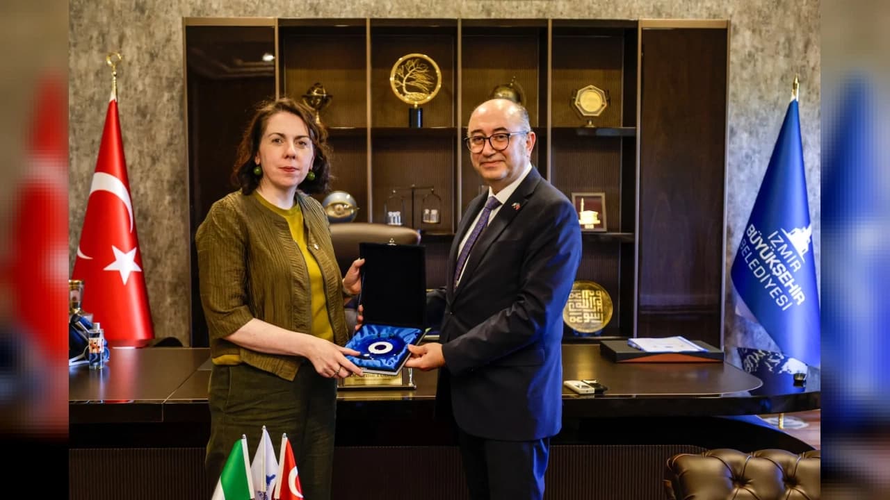 İrlanda Büyükelçisi'nden İzmir Belediyesine Ziyaret