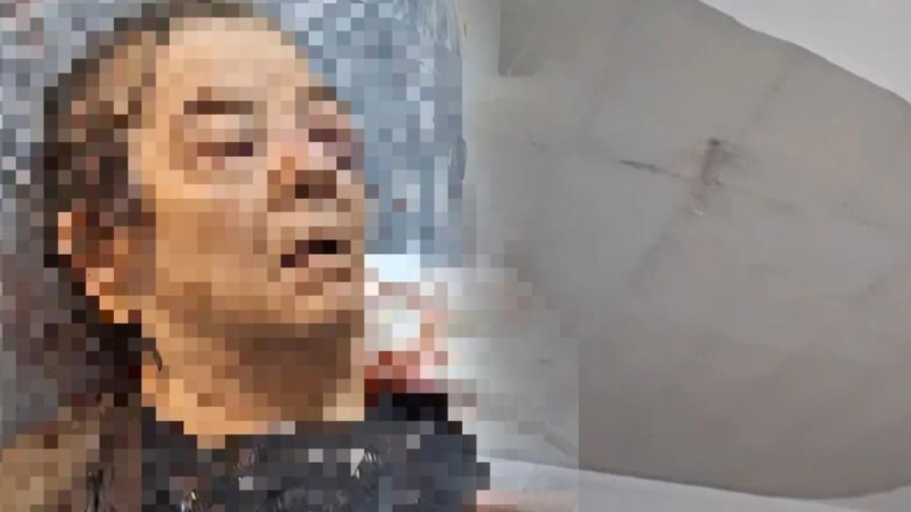 Kayseri'de Evinin Tavanı Çöken Kadın Görme Kaybı Yaşadı