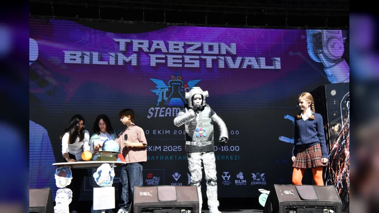 BilimFest Trabzon yarın Pazarkapı Yaşam Alanı'nda başlıyor