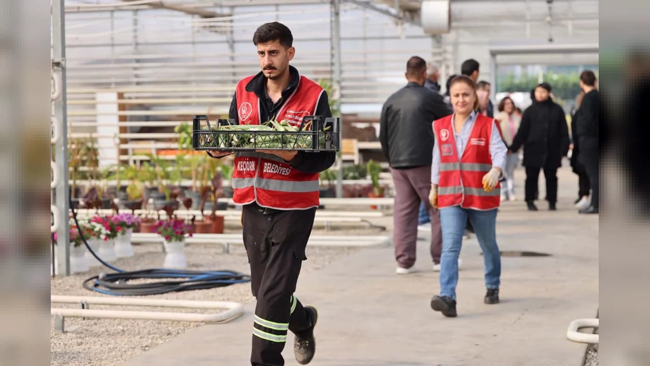 Keçiören'de özel bireyler için serada dijital detoks etkinliği