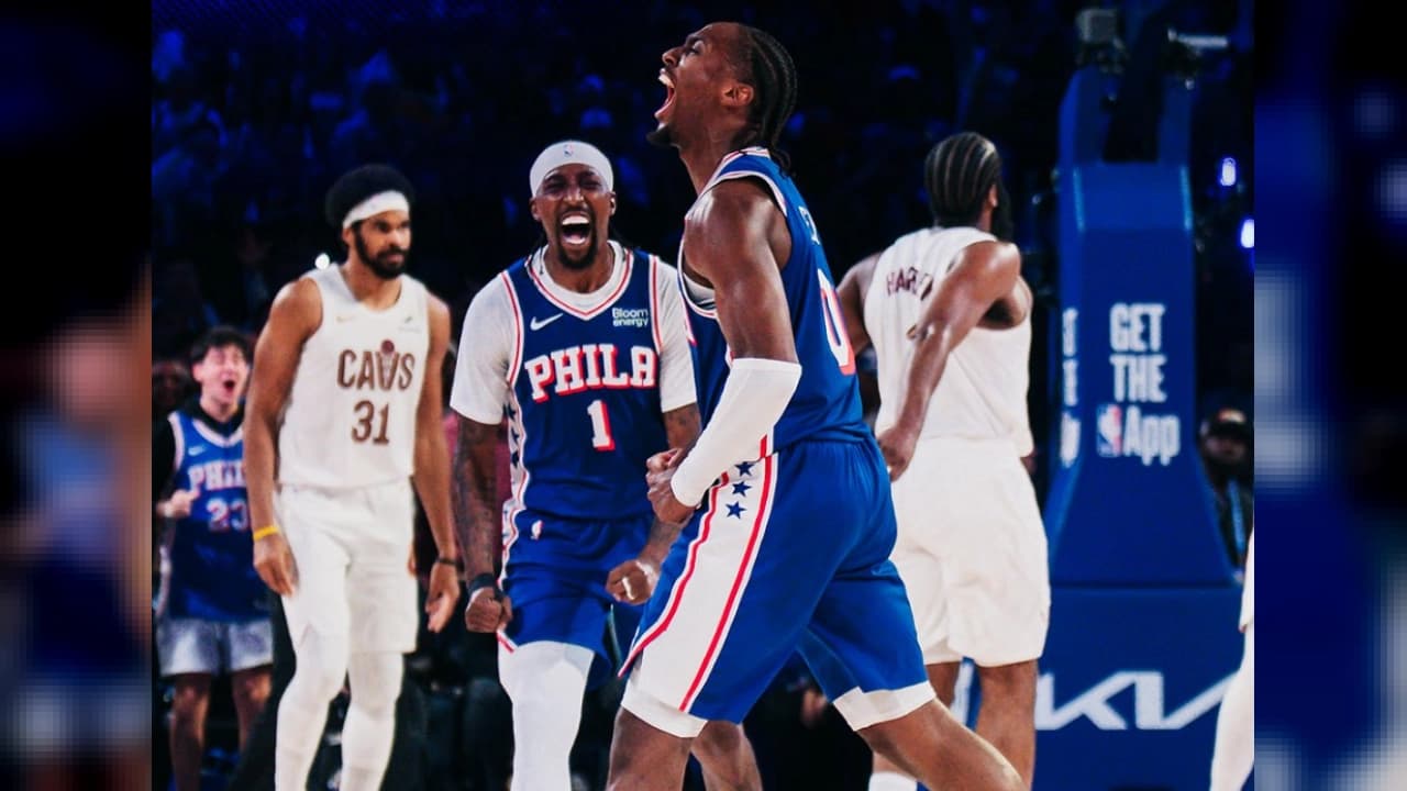 76ers 29 sayıdan dönerek Cavaliers'ı yendi