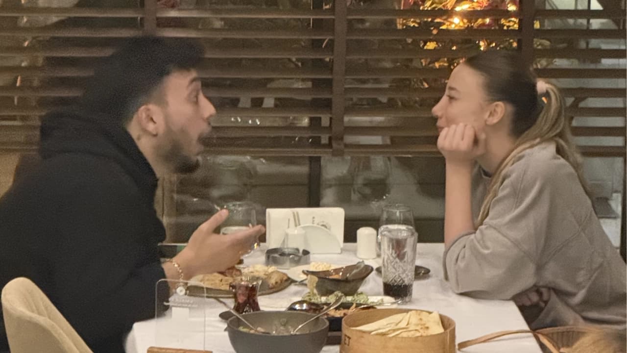 ALEYNA KALAYCIOĞLU, BERTİN YILDIZ İLE YEMEKTE GÖRÜNTÜLENDİ