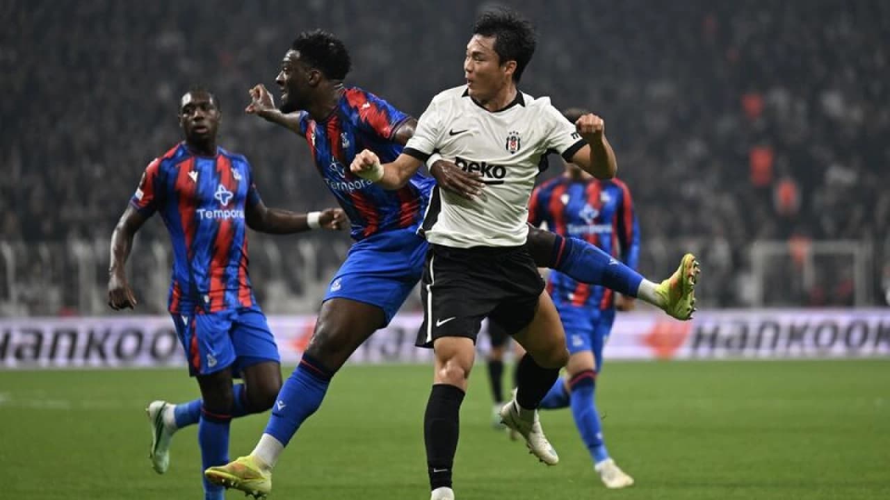 Beşiktaş ile Crystal Palace UEFA Avrupa Ligi'nde 2-2 berabere kaldı