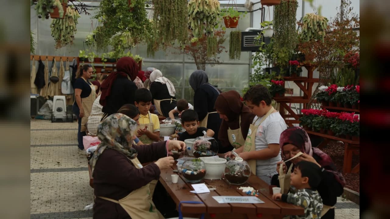 ÇAYIROVA BELEDİYESİ'NDEN DOĞAL YAŞAM ALANINDA TERARYUM ATÖLYESİ