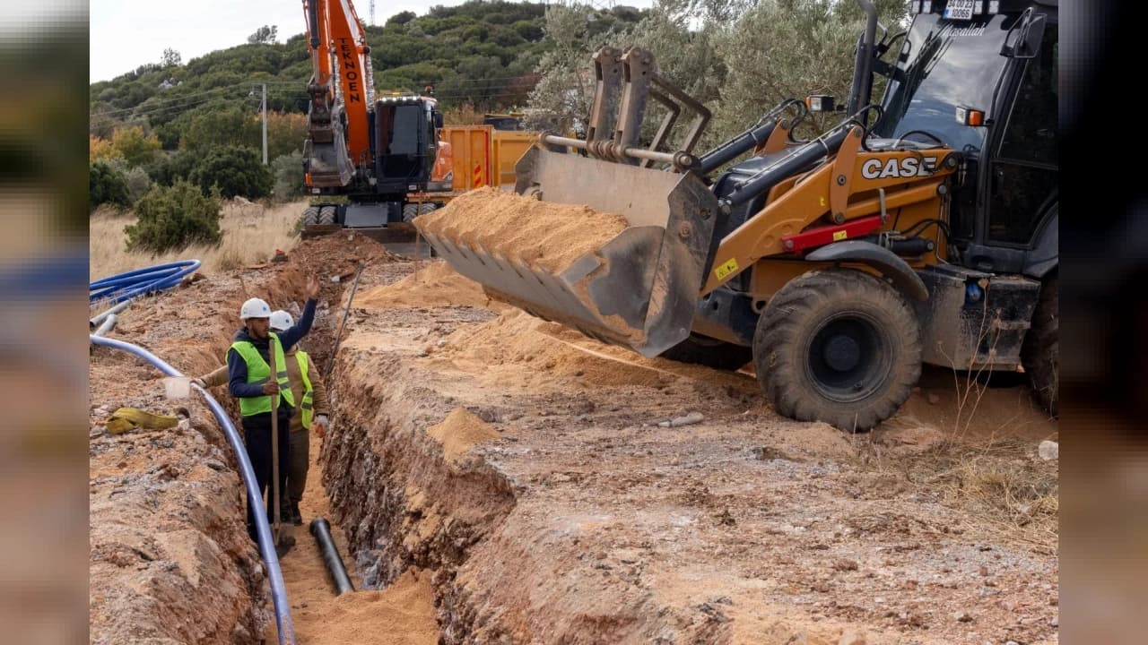 İZMİR İLÇESİNDE 155 MİLYON LİRALIK İÇME SUYU YATIRIMI