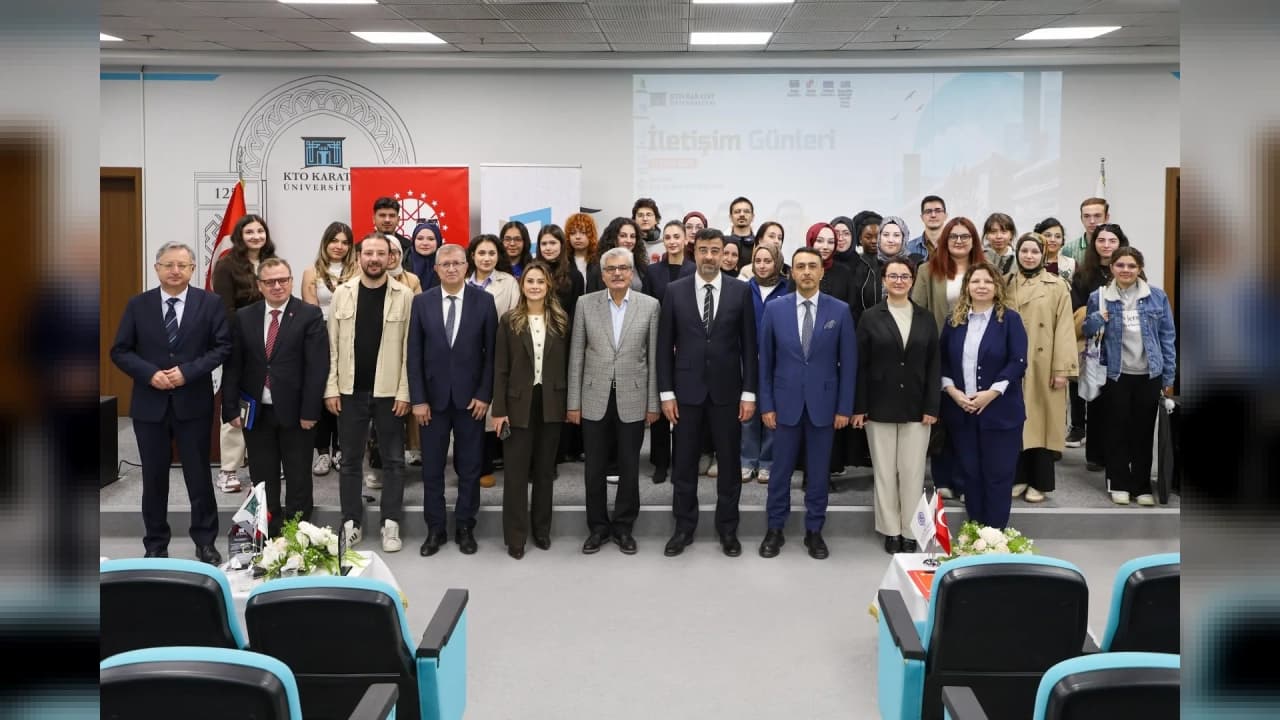 KTO Karatay Üniversitesi'nde İletişim Günleri 2026 Paneli Düzenlendi
